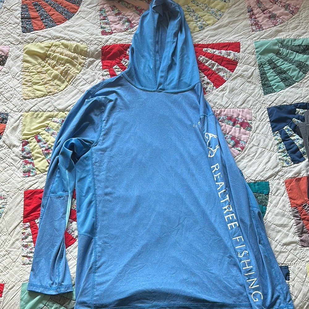 Realtree Fishing Blue Hoodie